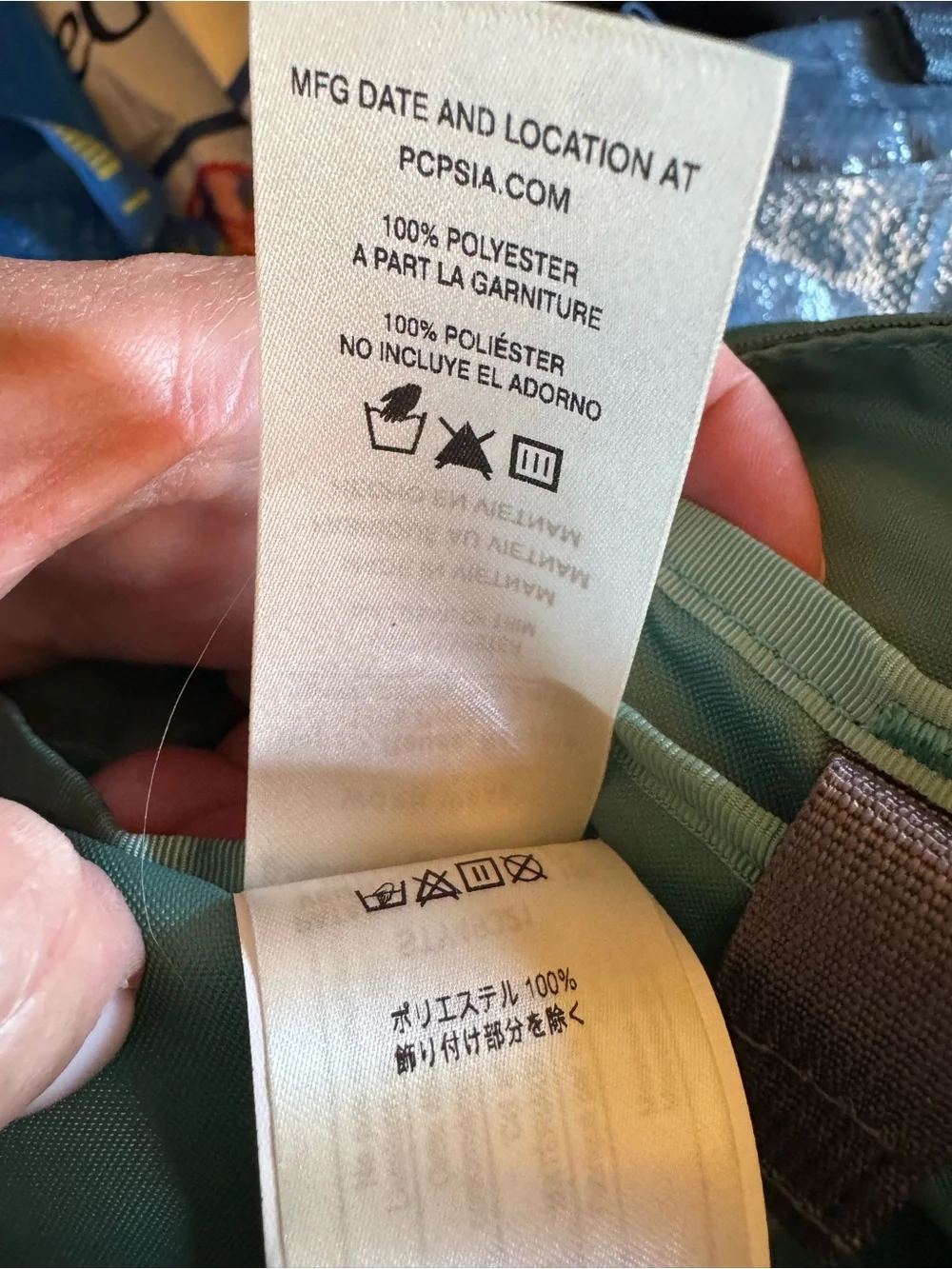 Patagonia Black Hole Mini Messenger Bag teal green